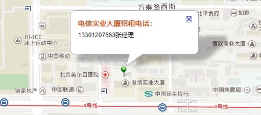 大厦简略地图